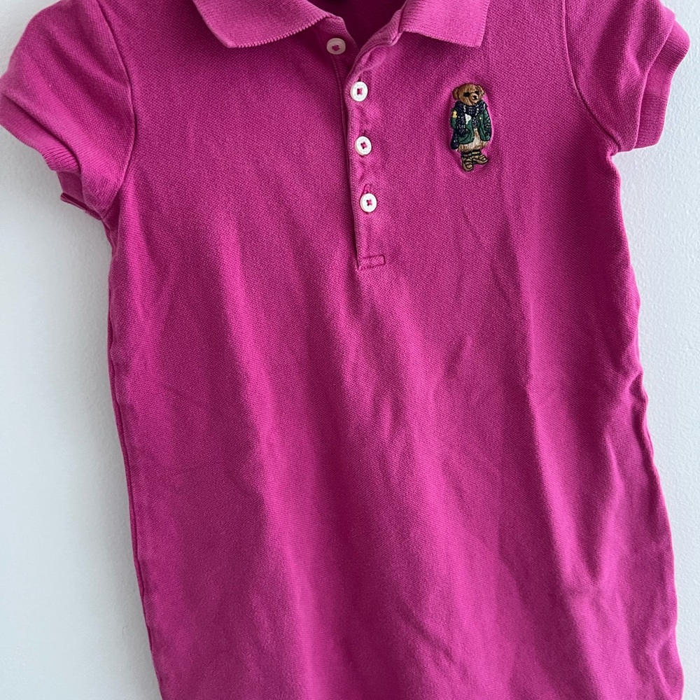 Polo by Ralph Lauren Kids Magenta Polo Shirt